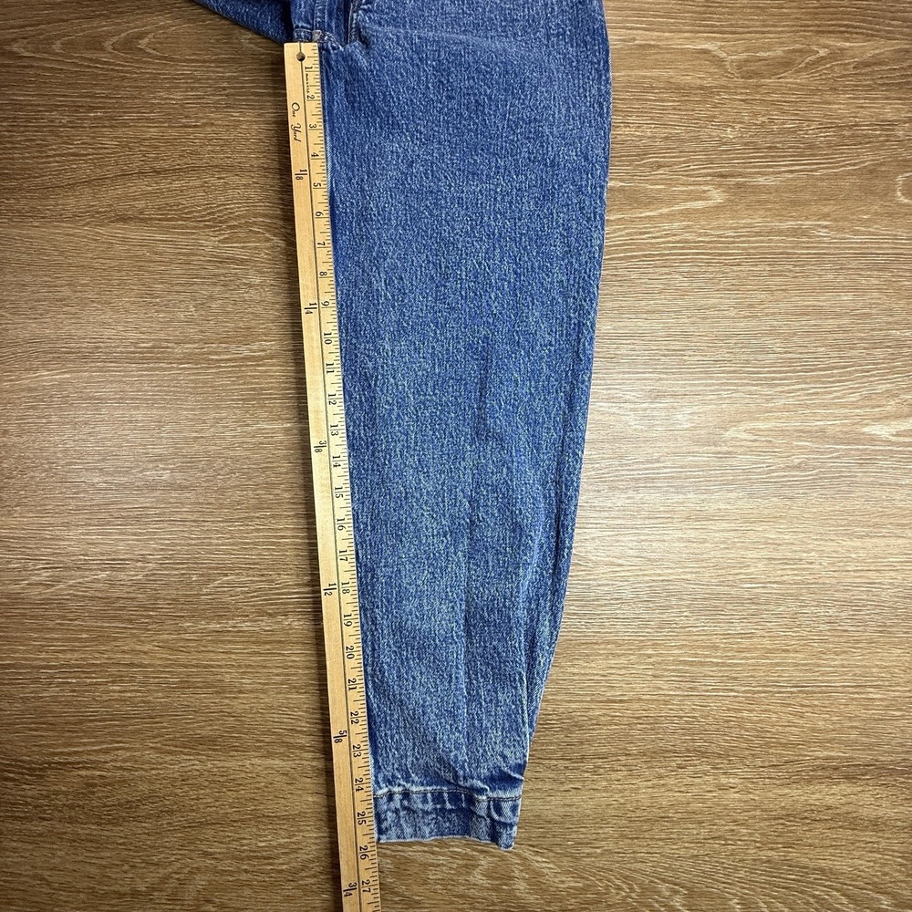 Abercrombie & Fitch Ultra High Rise Barrel Jeans Women 28R Blue Tapered Ankle - Picture 10 of 12